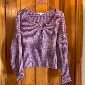 American Eagle Crop Sweater